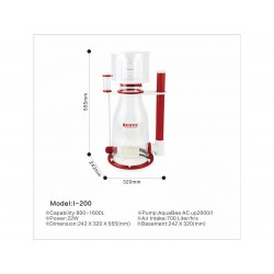 AquaBee COVE I-200 Protein Skimmer